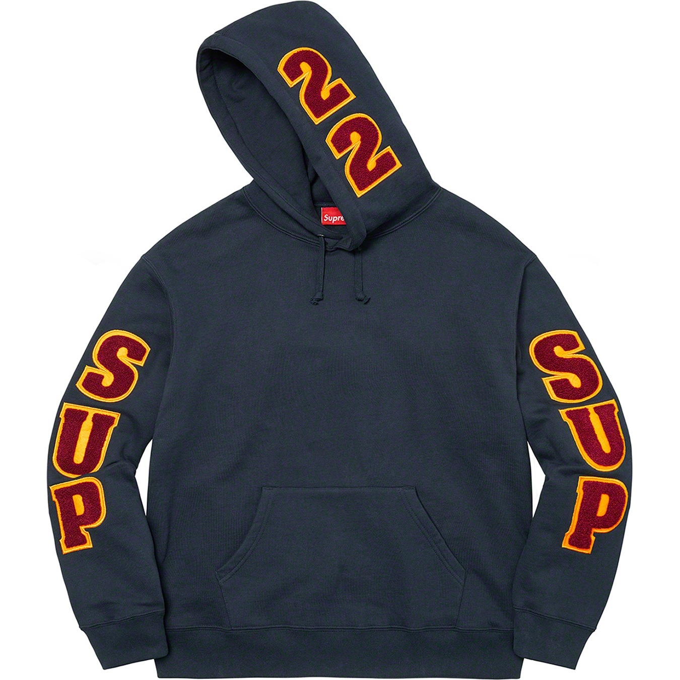 Supreme Team Chenille Hooded Sweatshirt view 2